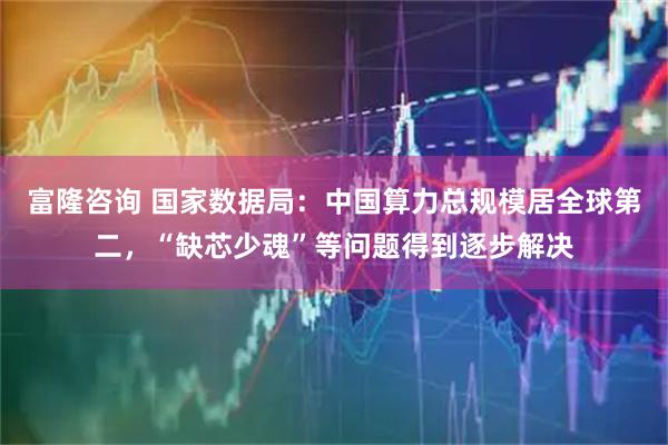 富隆咨询 国家数据局：中国算力总规模居全球第二，“缺芯少魂”等问题得到逐步解决